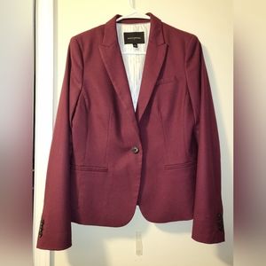 Dark Red, Fully Lined, BR Blazer